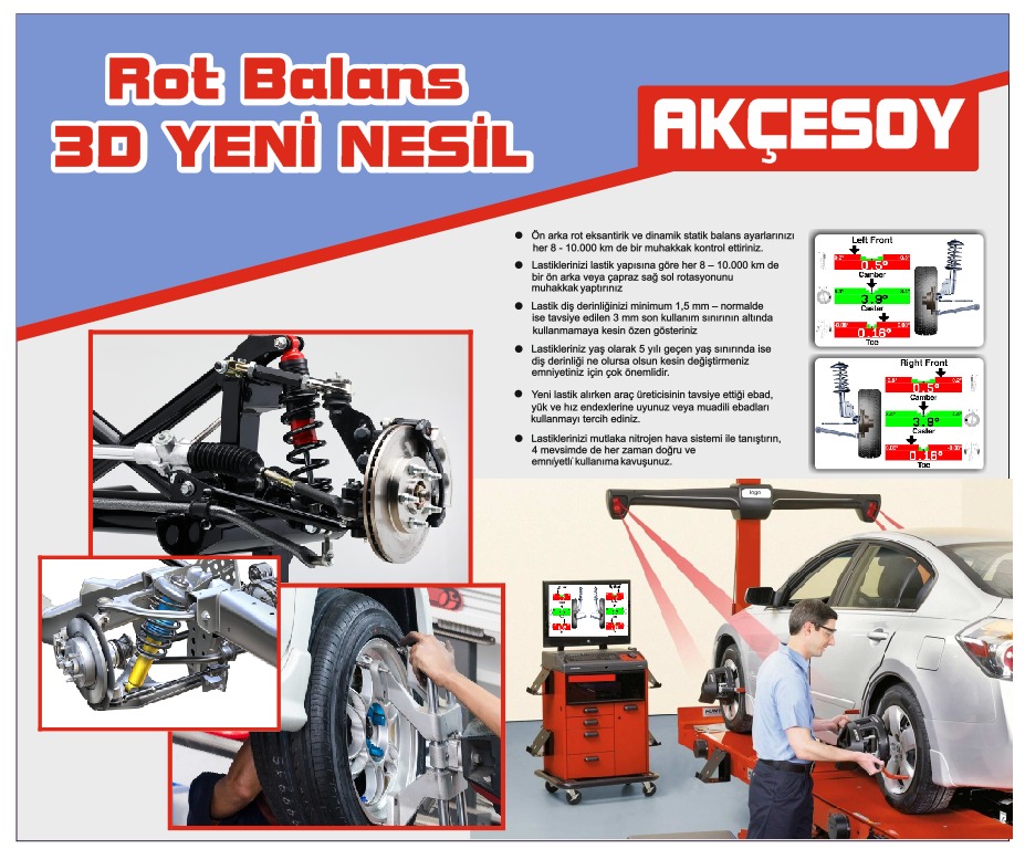 Rot Ayar Servisimiz Hizmete Girdi...